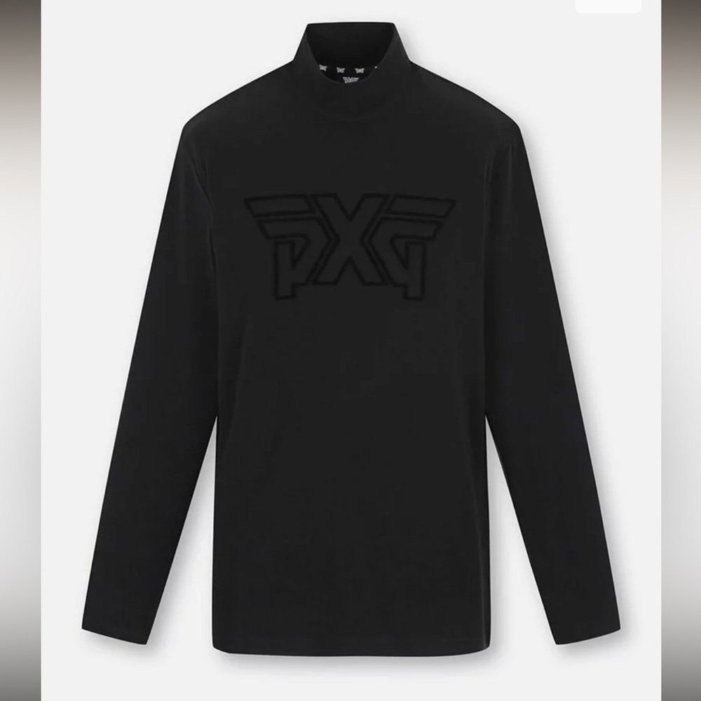 PXG (Parsons Xtreme Golf) Black Top with mock neck and logos women’s Size XS